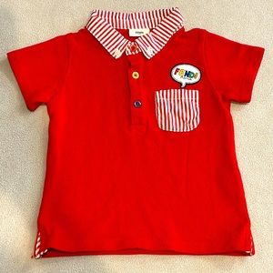 FENDI  kids Polo Size 24 M